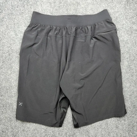 Lululemon THE Short Mens Large 11" Black Athletic Running Training Gym Pockets - Picture 2 of 9